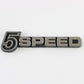 Isuzu Gemini PF50 PF60 50 60 Manual 5 Speed Plastic Emblem Badge 3.5"