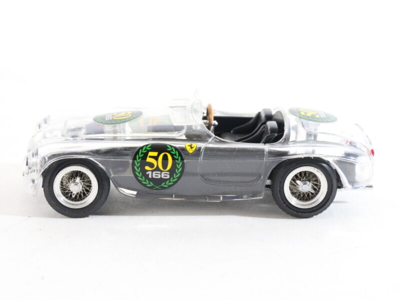 Ferrari 166 Spyder Clear 50th Anniversary SJ 1:43 Art Model Car