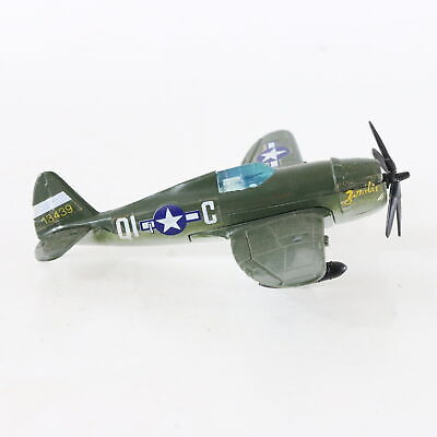 Lintoy P-47d USA WW2 Thunderbolt Metal Fighter Plane 3393s 4.5"