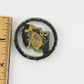 Vintage Buick ShieLd Round Plastic Automobile Emblem Badge 1.75"
