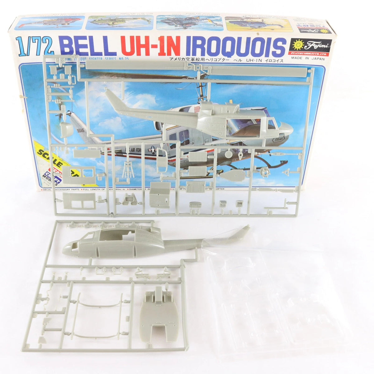 UH-1N Iroquois Helicopter Bell Fujimi Scale Craft 1:72 7A25 500 Military Kit