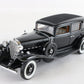 1932 Cadillac V-16 Sedan Black Danbury Mint 1:24 Diecast Model Car