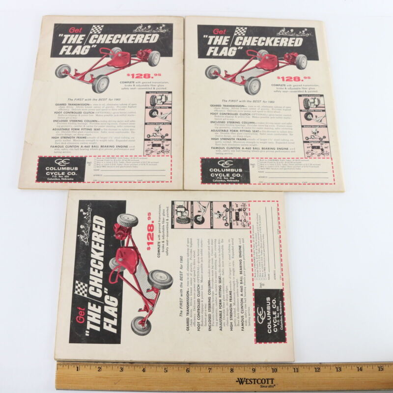 Lot Of 6 Car Craft Roadster 60' Ford January & May 1960 Vintage Car Magazines