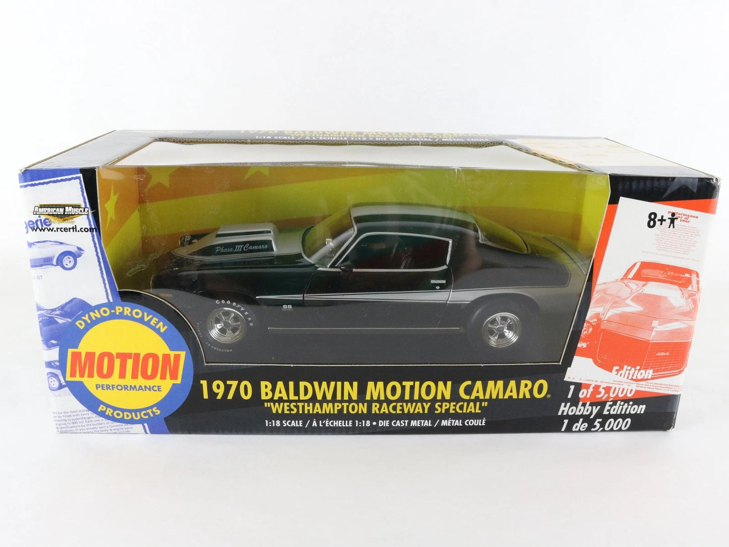 1970 Camaro Baldwin Motion Westhampton American Muscle ERTL 1:18 1 Of 5000 36762