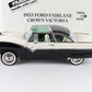1955 Ford Fairlane Crown Victoria Danbury Mint 1:24 White Black Diecast Model