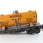 Prewar Shell TLC Orange Tank Car Lionel O 2654