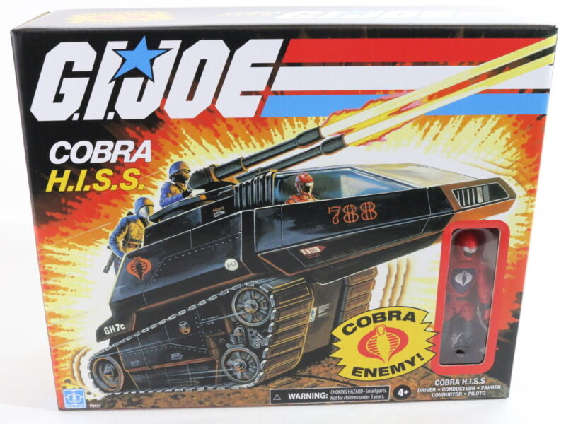 Cobra Hiss W/ Driver GI Joe 3.75" Hasbro Action Figure & Vehicle