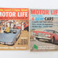 Lot Of 6 Motor Life Vintage Car Magazines Jan Feb Mar Apr 1961 35c