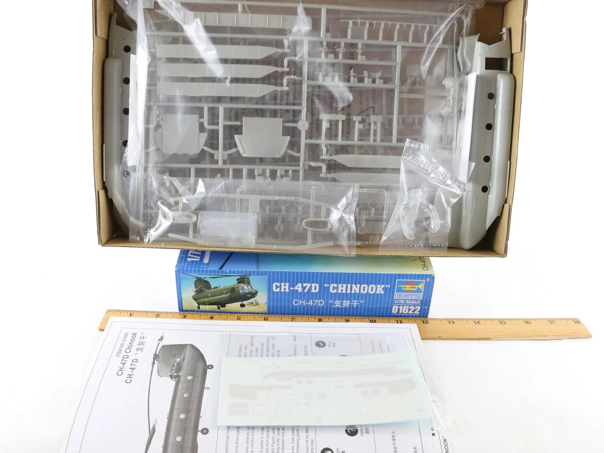 CH-47D Chinook Transport Helicopter Boeing Trumpeter 1:72 01622 Military Kit