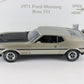 1971 Ford Mustang Boss 351 Fastback Gray Black Danbury Mint 1:24 Diecast Model