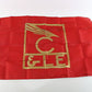 C&LE Cincinnati Lake Erie Red & Gold Serco Fabric Train Flag 2' By 3' USA