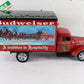 1930s Budweiser Christmas Delivery Truck Red Danbury Mint 1:24 Diecast Model