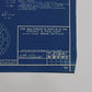 B&O Freight & Passenger Car Ajax Hand Brake Details Blueprint T-51841 1930 18"