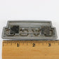 Vintage 1976-78 Honda CVCC Civic Black & Silver Emblem Badge 3.5"