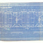 Single Room Car Plan Passenger Train Blueprint 1-10-30 43"