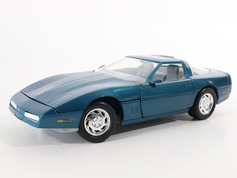 Chevrolet Corvette ZR-1 Teal Green Revell 1:24 Scale Model Car Promo