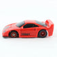 Tyco TCR Ferrari F40GT Red Black Slotless HO Slot Car NICE, WORKING