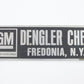 GM Mark Of Excellence Dengler Chev. Fredonia N.Y. 6��� Metal Dealer Badge?