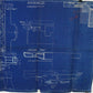 American Locomotive Company 850S26960 Tender Frame Blueprint 84"