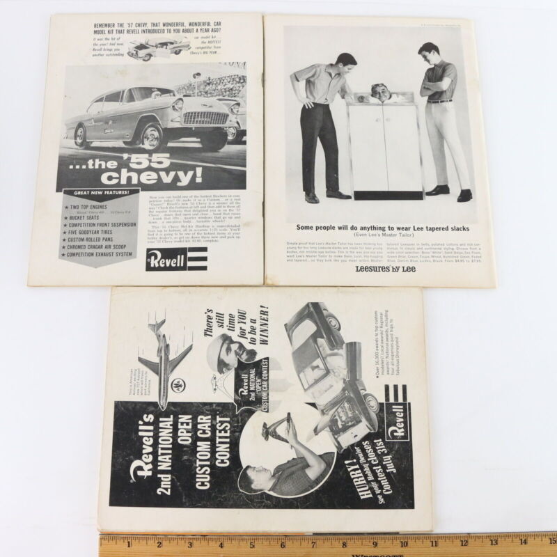 Lot Of 6 Car Craft July Aug Sep Oct Nov Dec 1964 Vintage Car Magazines