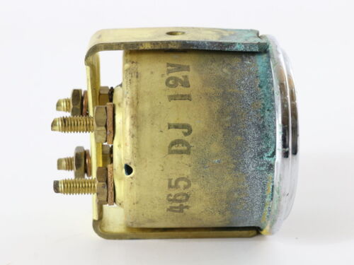 Stewart Warner Vintage Hot Rod Oil Pressure Gauge 465 12v 82115 W3