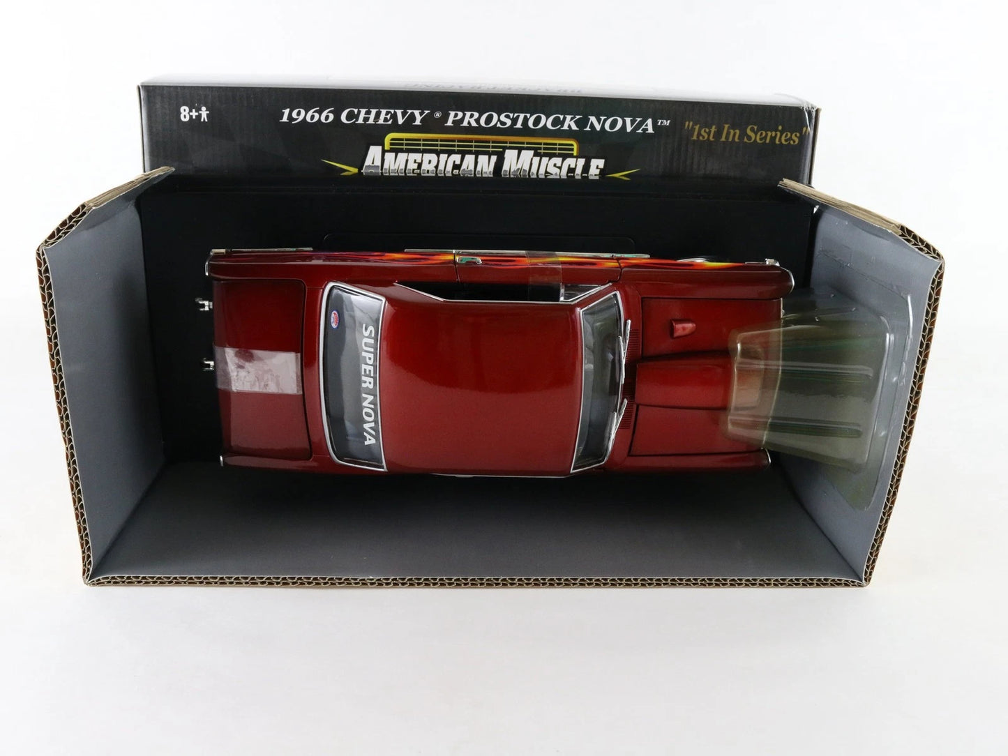 1966 Super Nova Prostock Red ISCA American Muscle ERTL 1:18 1 Of 2500 29276p