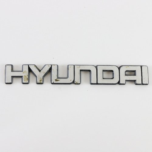 Hyundai Rear Trunk Metal Automobile Emblem Nameplate Badge 6.25"