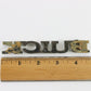 Vintage Buick Riviera Automobile Nameplate Emblem Badge 4.75"