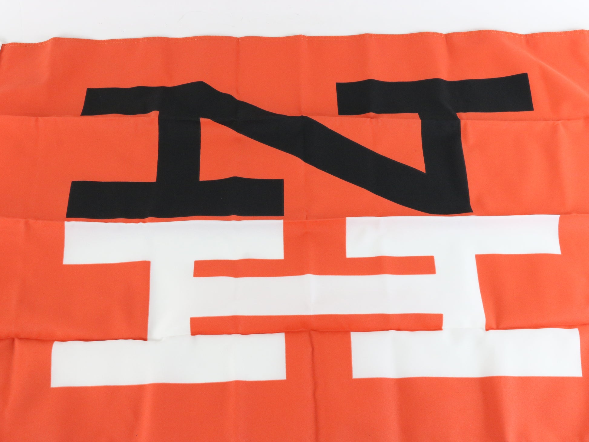 New Haven NH Orange Black White Train Flag 2x3 USA