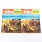 Lot Of 4 Modern Rod No 2 Dragsters Hot Rods Oct Nov 1965 Vintage Car Magazines