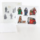 Dept 56 Heritage Village City People Set Of 5 Porcelain Christmas Figures 5965-0