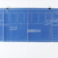 Baltimore & Ohio B&O Gondola Lettering & Marking X-66854E 1940 Blueprint 47.5���