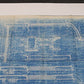 Pullman Standard Cross Section Narrow Deck Car Train Blueprint 33-e-89 42"