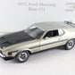 1971 Ford Mustang Boss 351 Fastback Gray Black Danbury Mint 1:24 Diecast Model