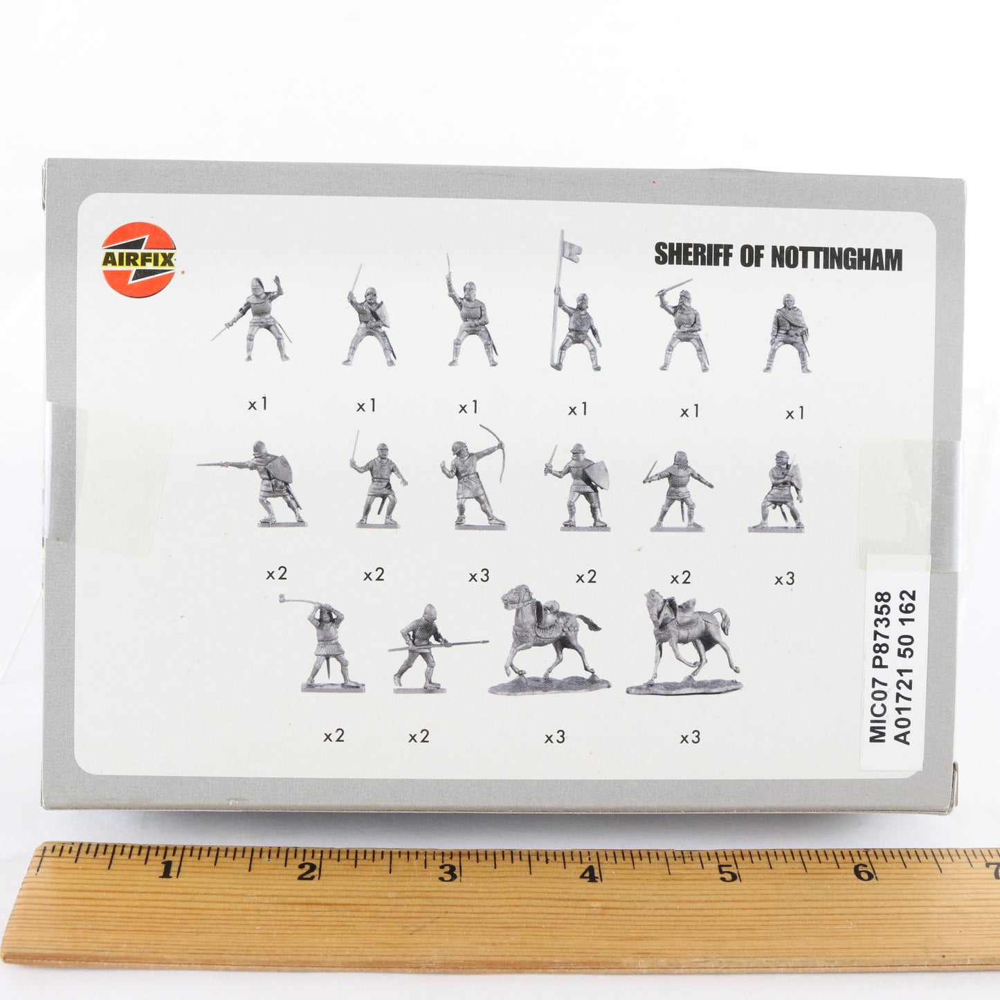 Sheriff Of Nottingham Airfix 1:72 A01721 Plastic Model Figures Sealed