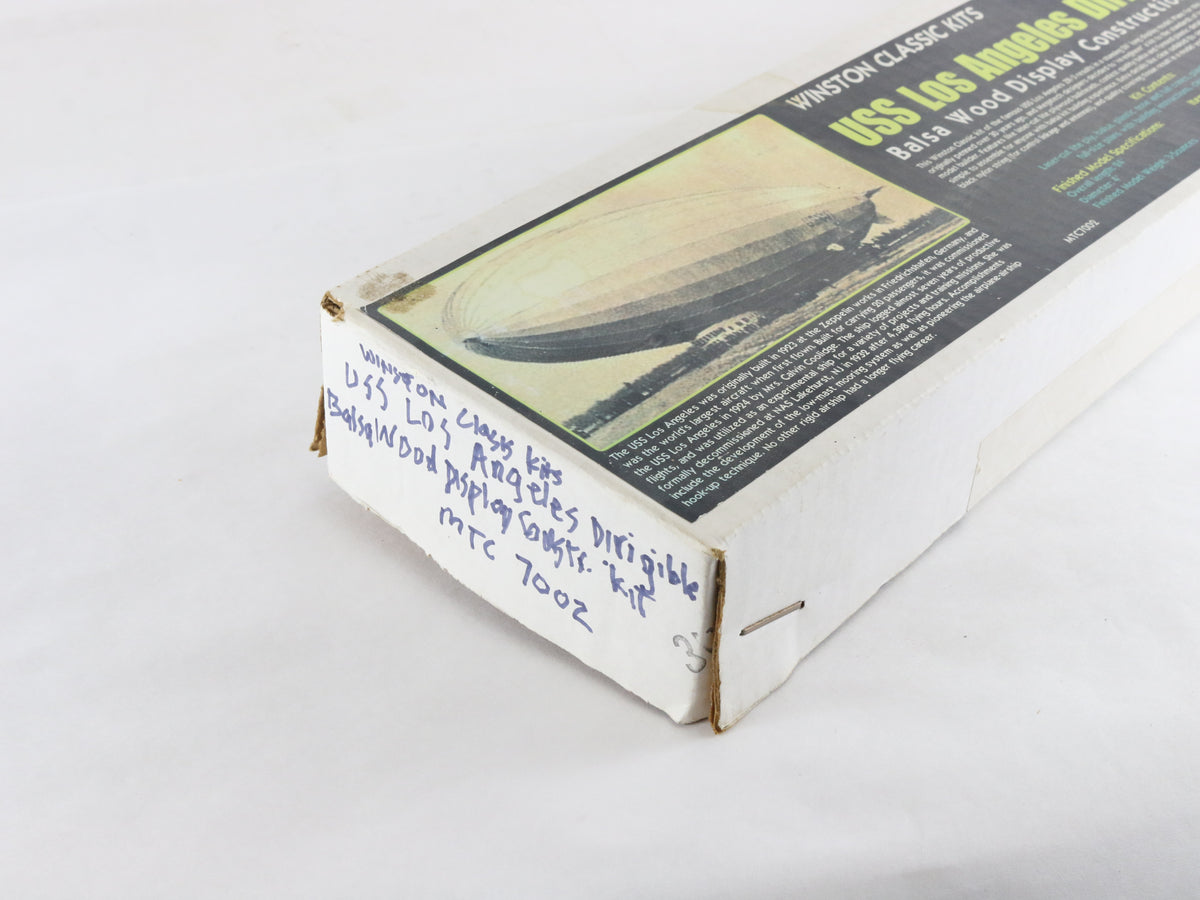 USS Los Angeles Dirigible Balsa Wood Contruction Blimp 24" Kit Megatech MTC7002