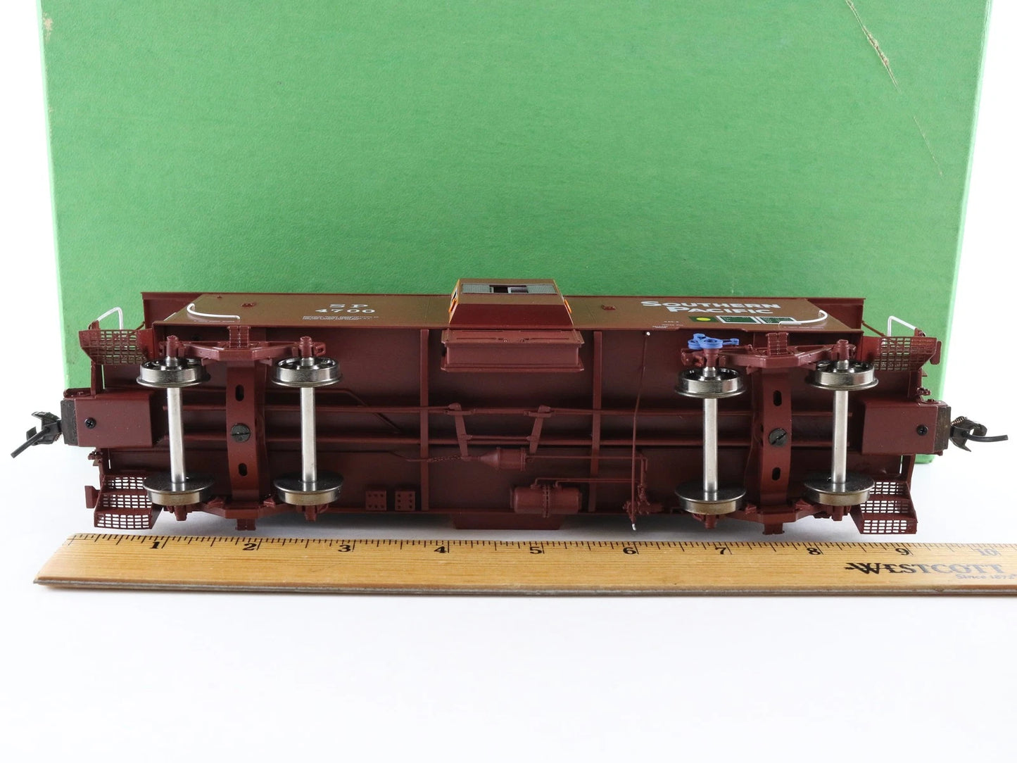 Overland O Scale Southern Pacific Sp 4700 C50-9 Bay Window Caboose Brass Train