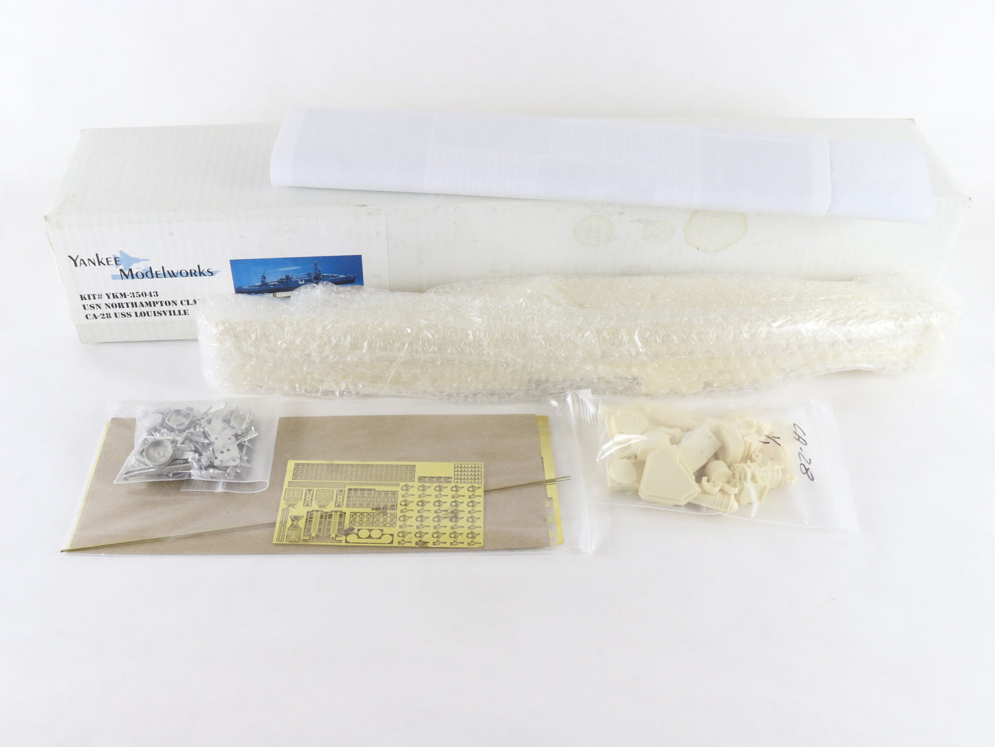 Northampton Class CA CA-28 USS Louisville Yankee Model 1:350 YKM-35043 Resin Kit