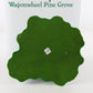 Dept 56 Village Wagon Wheel Pine Grove Porcelain Christmas 52617