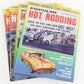 Lot Of 4 Popular Hot Rodding September & October 1965 Vintage Car Magazines