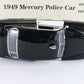 1949 Mercury Police Cruiser Black White Danbury Mint 1:24 Diecast Model