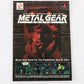 Metal Gear Solid Trading Card Liquid Snake Checklist Konami Playstation