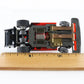 Tyco TCR F1 Champion #8 Diehard Black & Red Slotless HO Slot Car