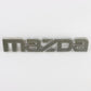 Mazda Exterior Silver Plastic Automobile Badge Emblem 6.25"
