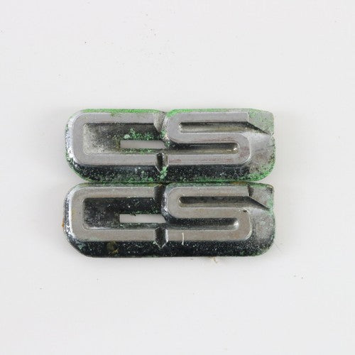 Lot Of 2 BMW? CS Automobile Chrome Automobile Emblem Badge 2.25 PARTS