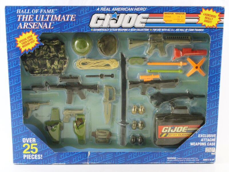 The Ultimate Arsenal Weapons Hall of Fame GI JOE Hasbro 12��� or 1:6 Items 27540