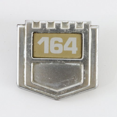  1973 Volvo 164 Front Fender Metal Emblem Badge 2.5"