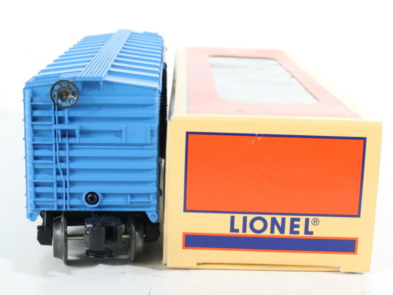 Lionel O 6-29211 Boston & Maine BM 6464-475 Blue & Black Boxcar