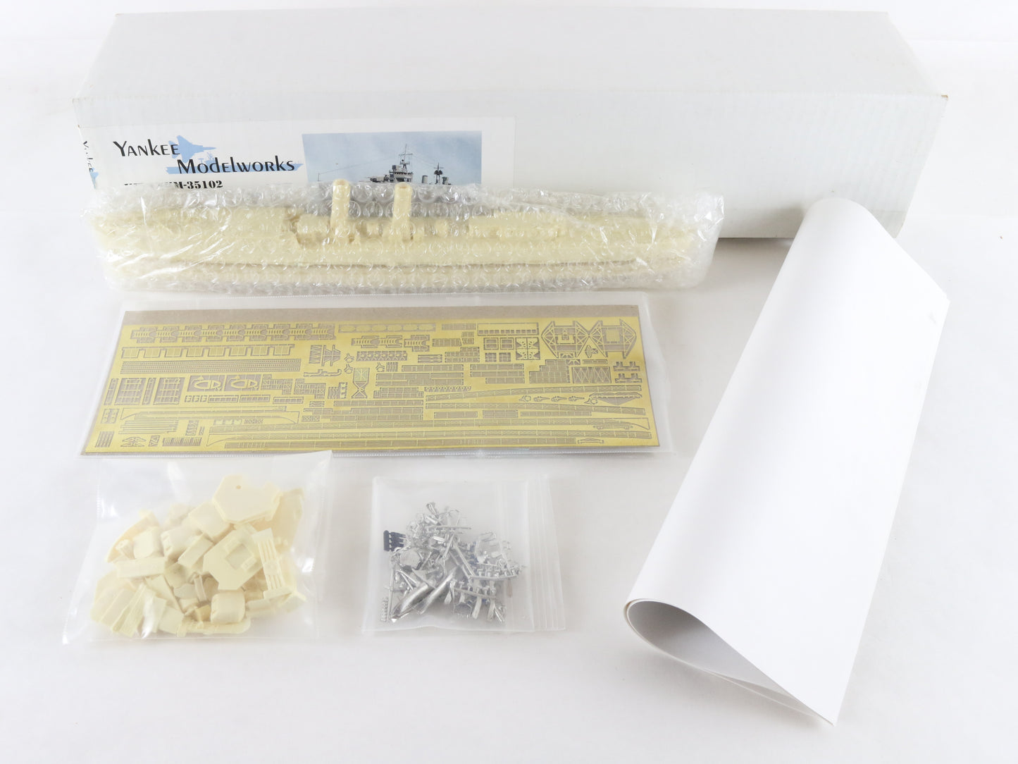 USS Porter DD-356 USN Porter Class DD Yankee Model 1:350 YKM-35102 Resin Kit