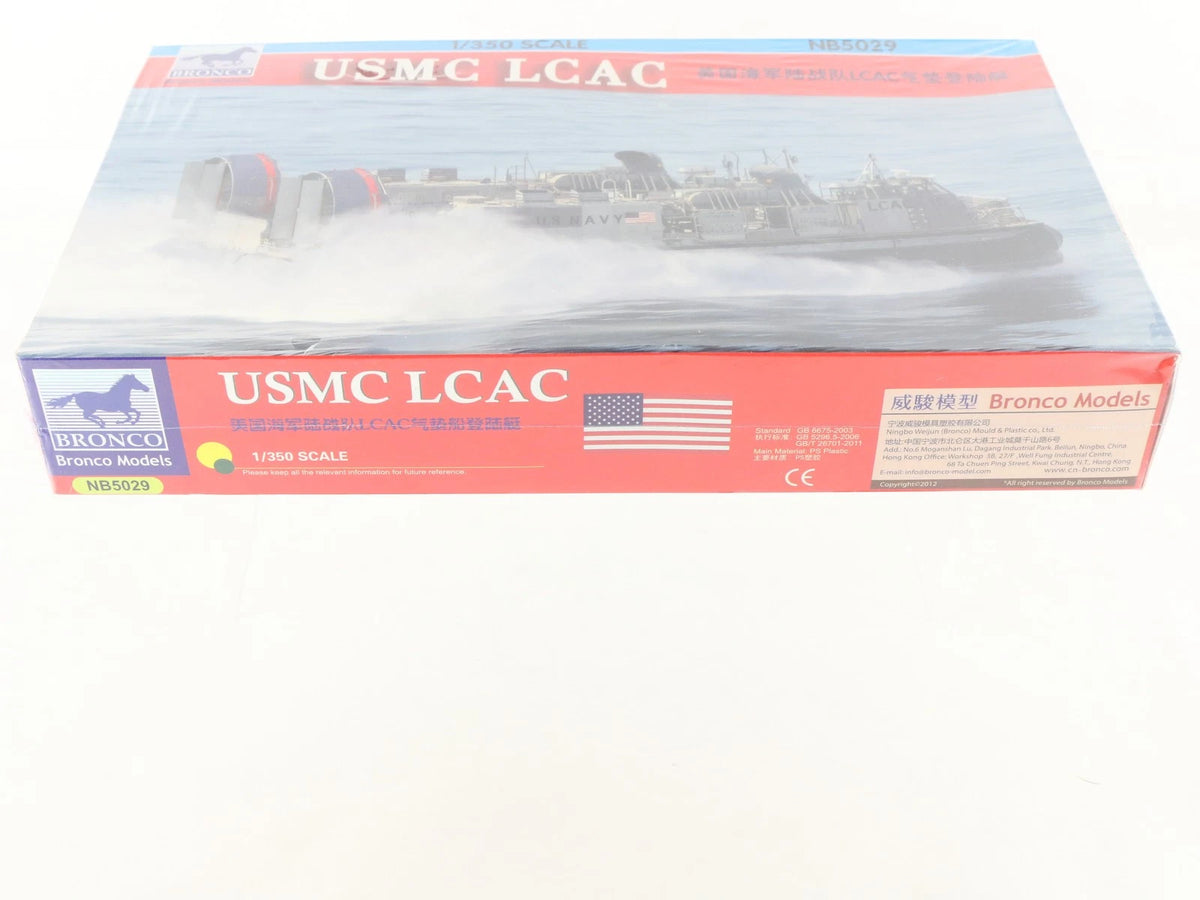 LCAC Landing Craft Air Cushion Boat USMC Bronco 1:350 NB5029 Sealed Military Kit